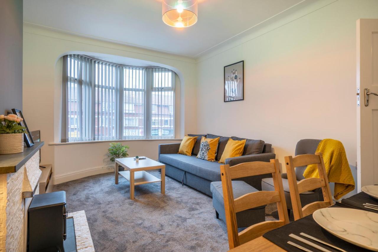 Ferienwohnung Quiet Neighborhood-Free Parking Blackpool Exterior foto